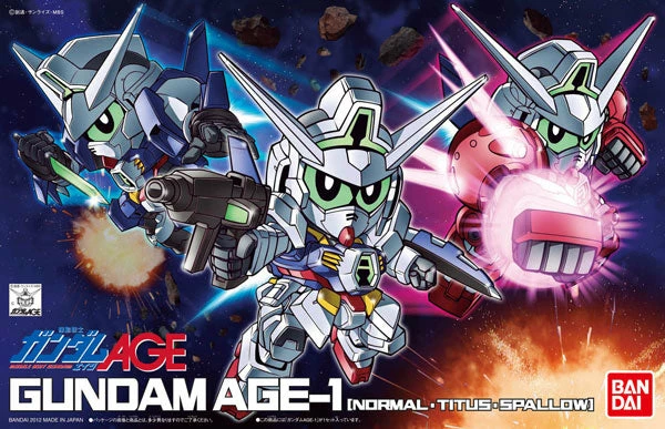 BB Senshi #369 SD Gundam AGE-1 (Normal Titus Spallow) 4 BB Senshi #369 SD Gundam AGE-1 (Normal Titus Spallow) - Image 2