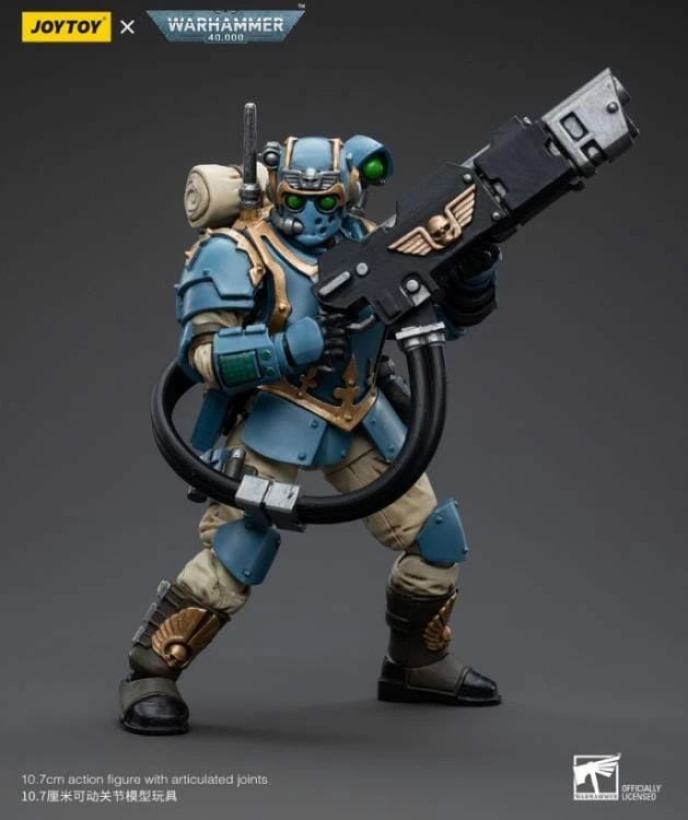 Warhammer 40k Astra Militarum Tempestus 55th Kappic Eagles Hot-Shot Volley Gunner 1/18 Scale Figure 10 Warhammer 40k Astra Militarum Tempestus 55th Kappic Eagles Hot-Shot Volley Gunner 1/18 Scale Figure - Image 8