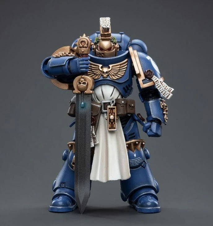 Warhammer 40K Ultramarines Primaris Company Champion Brother Parnaeus 1/18 Scale Figure 4 Warhammer 40K Ultramarines Primaris Company Champion Brother Parnaeus 1/18 Scale Figure - Image 2