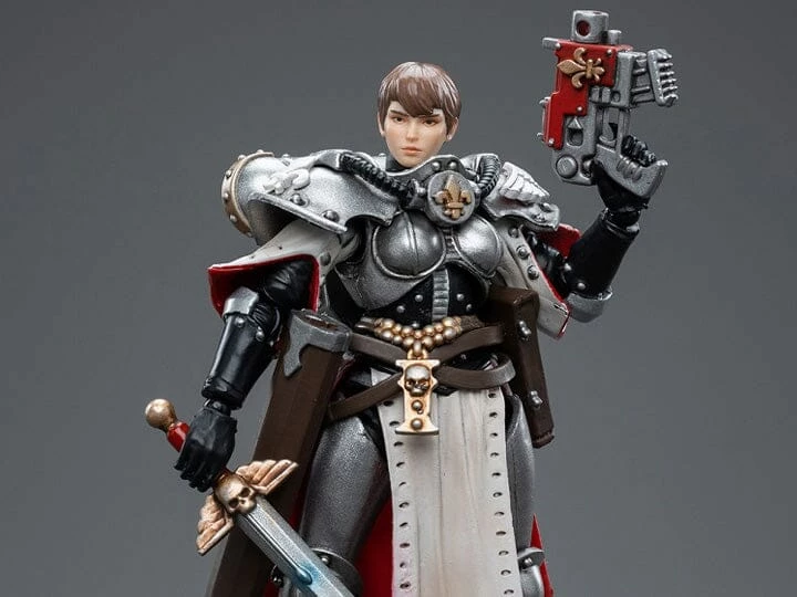 Warhammer 40k Adepta Sororitas Battle Sisters Order Of The Argent Shroud Sister Superior Evinka 1/18 Scale Figure 3 Warhammer 40k Adepta Sororitas Battle Sisters Order Of The Argent Shroud Sister Superior Evinka 1/18 Scale Figure