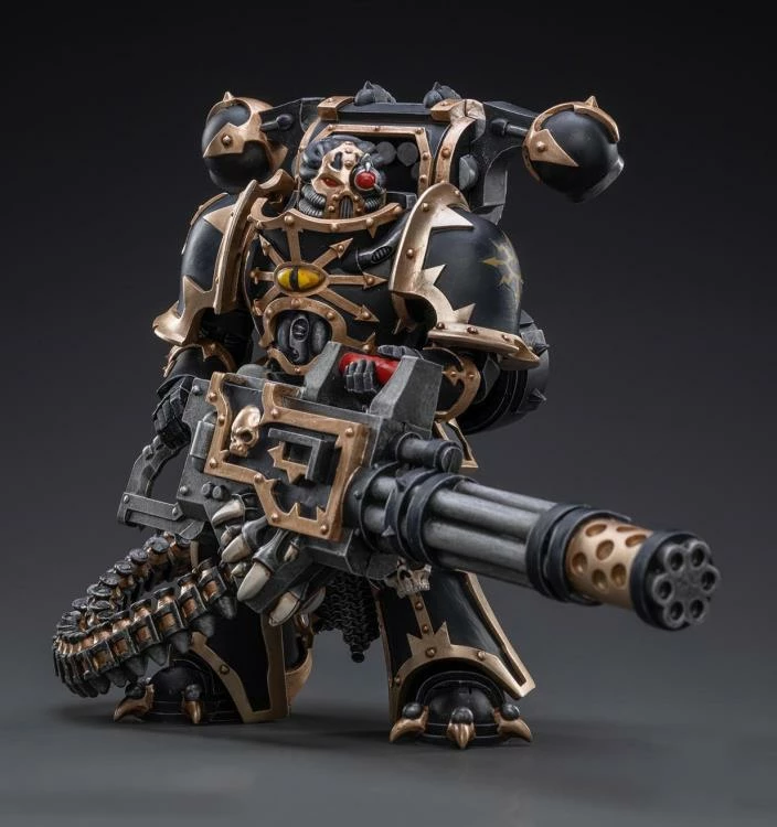 Warhammer 40K Black Legion Havocs Marine 03 1/18 Scale Figure 5 Warhammer 40K Black Legion Havocs Marine 03 1/18 Scale Figure - Image 3