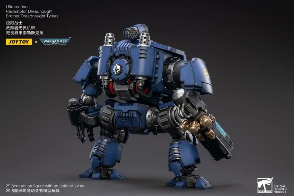 Warhammer 40K Ultramarines Redemptor Dreadnought Brother Tyleas 1/18 Scale Figure 6 Warhammer 40K Ultramarines Redemptor Dreadnought Brother Tyleas 1/18 Scale Figure - Image 4