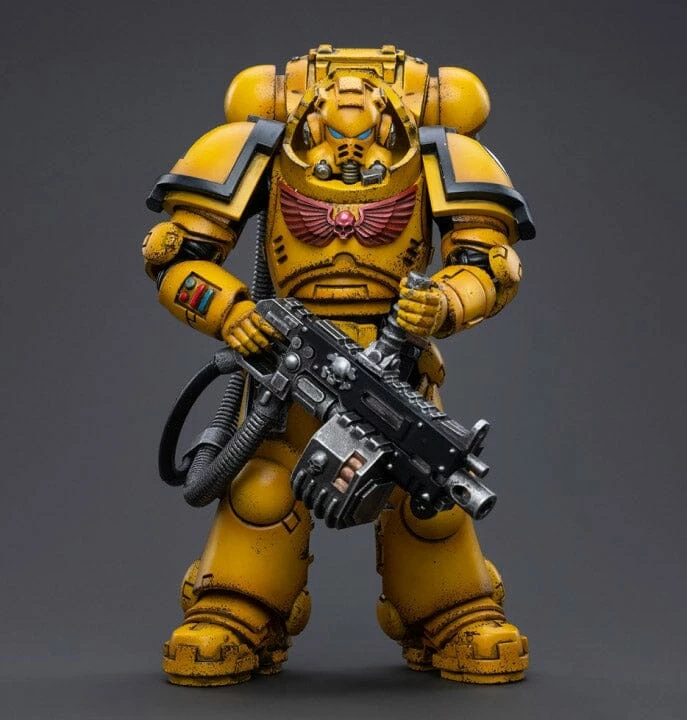 Warhammer 40K Imperial Fists Heavy Intercessors 01 1/18 Scale Figure 4 Warhammer 40K Imperial Fists Heavy Intercessors 01 1/18 Scale Figure - Image 2