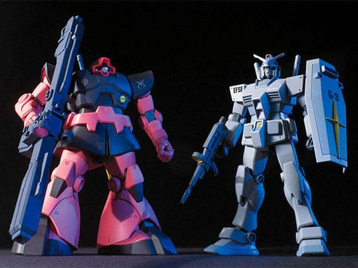 Bandai HGUC 1/144 RX-78-3 G3 Gundam & Char's Rick-Dom 3 Bandai HGUC 1/144 RX-78-3 G3 Gundam & Char's Rick-Dom