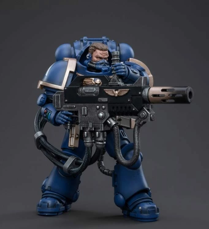Warhammer 40K Ultramarines Primaris Eradicator 3 1/18 Scale Figure 5 Warhammer 40K Ultramarines Primaris Eradicator 3 1/18 Scale Figure - Image 3
