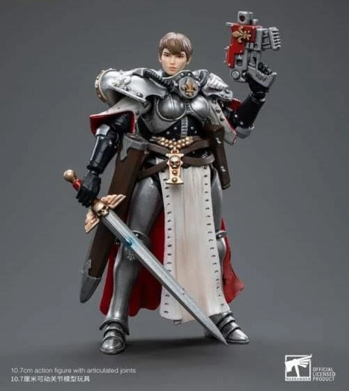 Warhammer 40k Adepta Sororitas Battle Sisters Order Of The Argent Shroud Sister Superior Evinka 1/18 Scale Figure 4 Warhammer 40k Adepta Sororitas Battle Sisters Order Of The Argent Shroud Sister Superior Evinka 1/18 Scale Figure - Image 2
