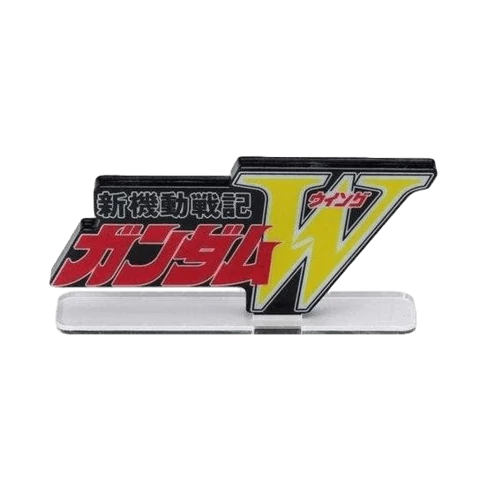 Gundam Wing Bandai Logo Display