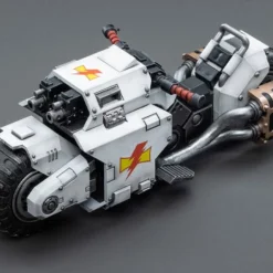 Warhammer 40K White Scars Raider-Pattern Combat Bike 1/18 Scale Vehicle
