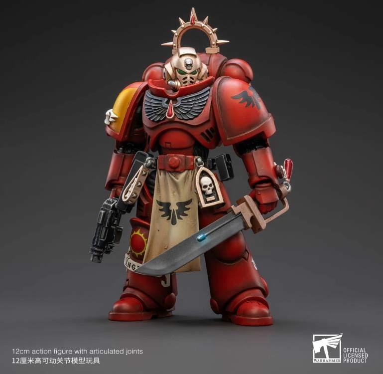 Warhammer 40K Blood Angels Primaris Lieutenant Tolmeron 1/18 Scale Figure 4 Warhammer 40K Blood Angels Primaris Lieutenant Tolmeron 1/18 Scale Figure - Image 2