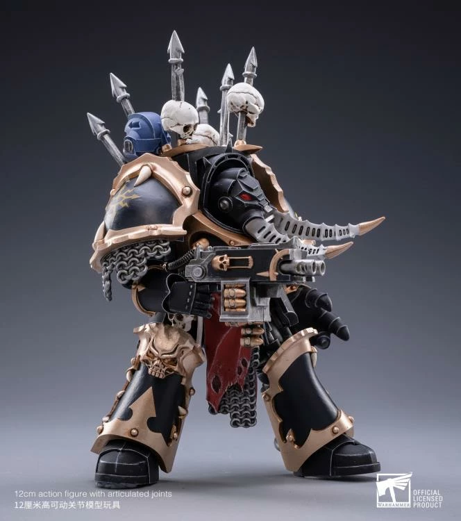 Warhammer 40K Black Legion Brother Bathalorr 1/18 Scale Figure 7 Warhammer 40K Black Legion Brother Bathalorr 1/18 Scale Figure - Image 5
