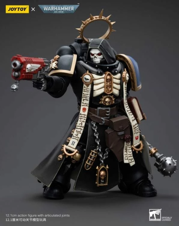 Warhammer 40K Ultramarines Primaris Chaplain Brother Varus 1/18 Scale Figure 9 Warhammer 40K Ultramarines Primaris Chaplain Brother Varus 1/18 Scale Figure - Image 7