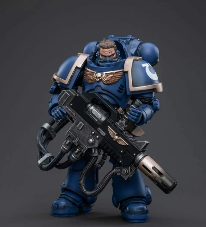 Warhammer 40K Ultramarines Primaris Eradicator 3 1/18 Scale Figure 7 Warhammer 40K Ultramarines Primaris Eradicator 3 1/18 Scale Figure - Image 5