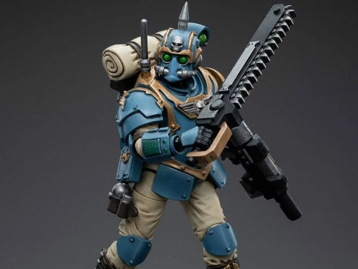 Warhammer 40k Astra Militarum Tempestus Scions Squad 55th Kappic Eagles Tempestor 1/18 Scale Figure 3 Warhammer 40k Astra Militarum Tempestus Scions Squad 55th Kappic Eagles Tempestor 1/18 Scale Figure