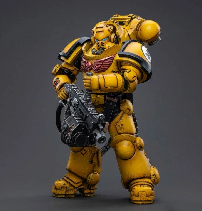 Warhammer 40K Imperial Fists Heavy Intercessors 01 1/18 Scale Figure 6 Warhammer 40K Imperial Fists Heavy Intercessors 01 1/18 Scale Figure - Image 4