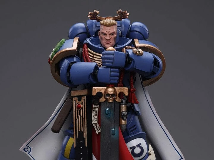 Warhammer 40K Ultramarines Primaris Captain (Power Sword And Plasma Pistol) 1/18 Scale Figure 3 Warhammer 40K Ultramarines Primaris Captain (Power Sword And Plasma Pistol) 1/18 Scale Figure