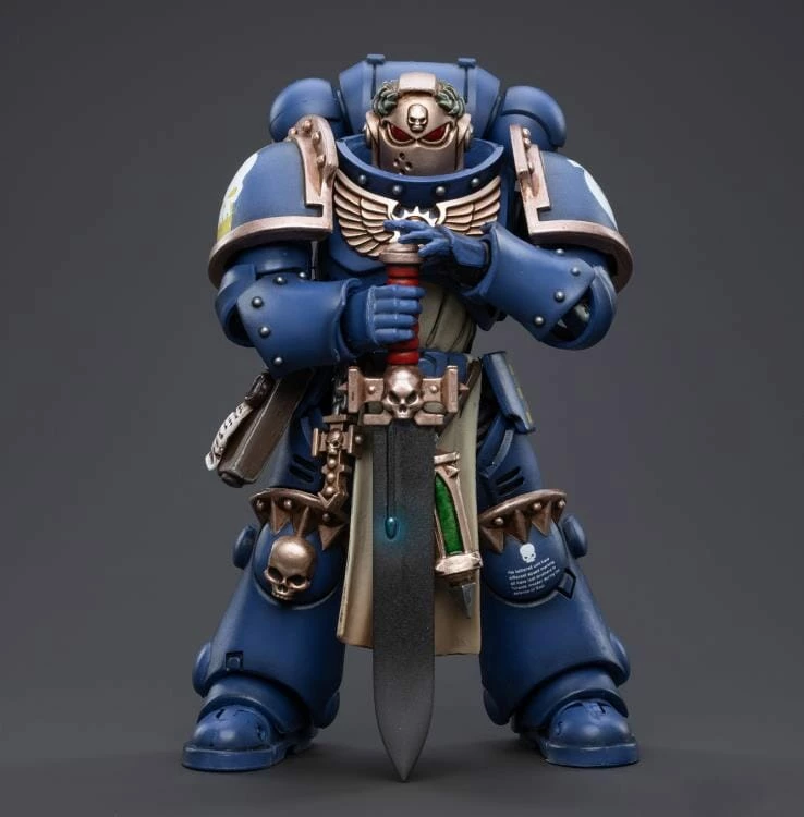 Warhammer 40K Ultramarines Primaris Company Champion 1/18 Scale Figure 4 Warhammer 40K Ultramarines Primaris Company Champion 1/18 Scale Figure - Image 2