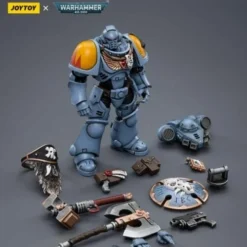 Warhammer 40K Space Wolves Claw Pack Sigyrr Stoneshield 1/18 Scale Figure -Bandai Shop de133ec9 717f 416f b785 88b84056afa9