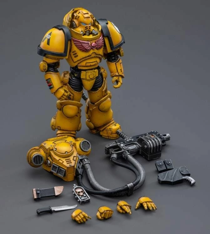 Warhammer 40K Imperial Fists Heavy Intercessors 01 1/18 Scale Figure 9 Warhammer 40K Imperial Fists Heavy Intercessors 01 1/18 Scale Figure - Image 7