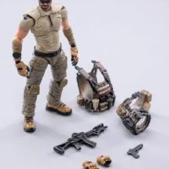Hardcore Coldplay Mercenary Kahn 1/18 Scale Figure -Bandai Shop e337d7df f533 488f bdfa 84f47044b679