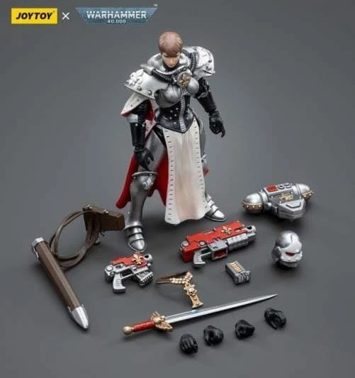 Warhammer 40k Adepta Sororitas Battle Sisters Order Of The Argent Shroud Sister Superior Evinka 1/18 Scale Figure 12 Warhammer 40k Adepta Sororitas Battle Sisters Order Of The Argent Shroud Sister Superior Evinka 1/18 Scale Figure - Image 10