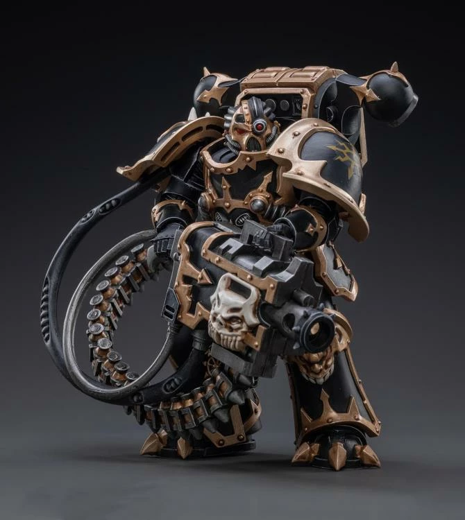 Warhammer 40K Black Legion Havocs Marine 04 1/18 Scale Figure 4 Warhammer 40K Black Legion Havocs Marine 04 1/18 Scale Figure - Image 2