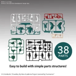 Bandai My Hero Academia Entry Grade Izuku Midoriya Model Kit -Bandai Shop eg izukumidoriya 04