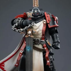 Warhammer 40K Black Templars Primaris Sword Brethren Eberwulf 1/18 Scale Figure