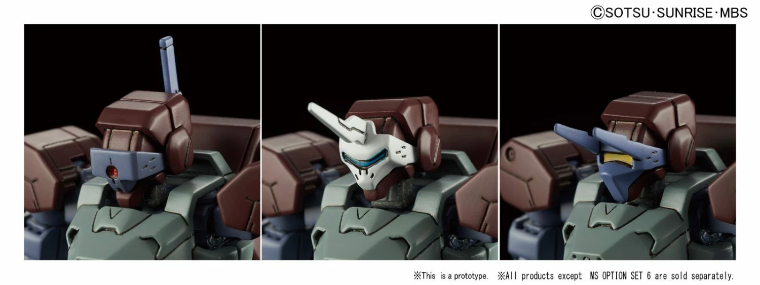 HG 1/144 MS Option Set 6 & New Mobile Worker "Orphans 2nd Season", Bandai 6 HG 1/144 MS Option Set 6 & New Mobile Worker "Orphans 2nd Season", Bandai - Image 4