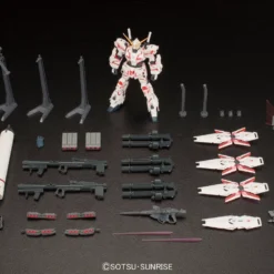 Bandai HGUC 1/144 #199 Full Armor Unicorn Gundam (Destroy Mode / Red Color Ver.) -Bandai Shop hguc 199 1 144 full armor unicorn gundam destroy mode red color ver pre order 9 1