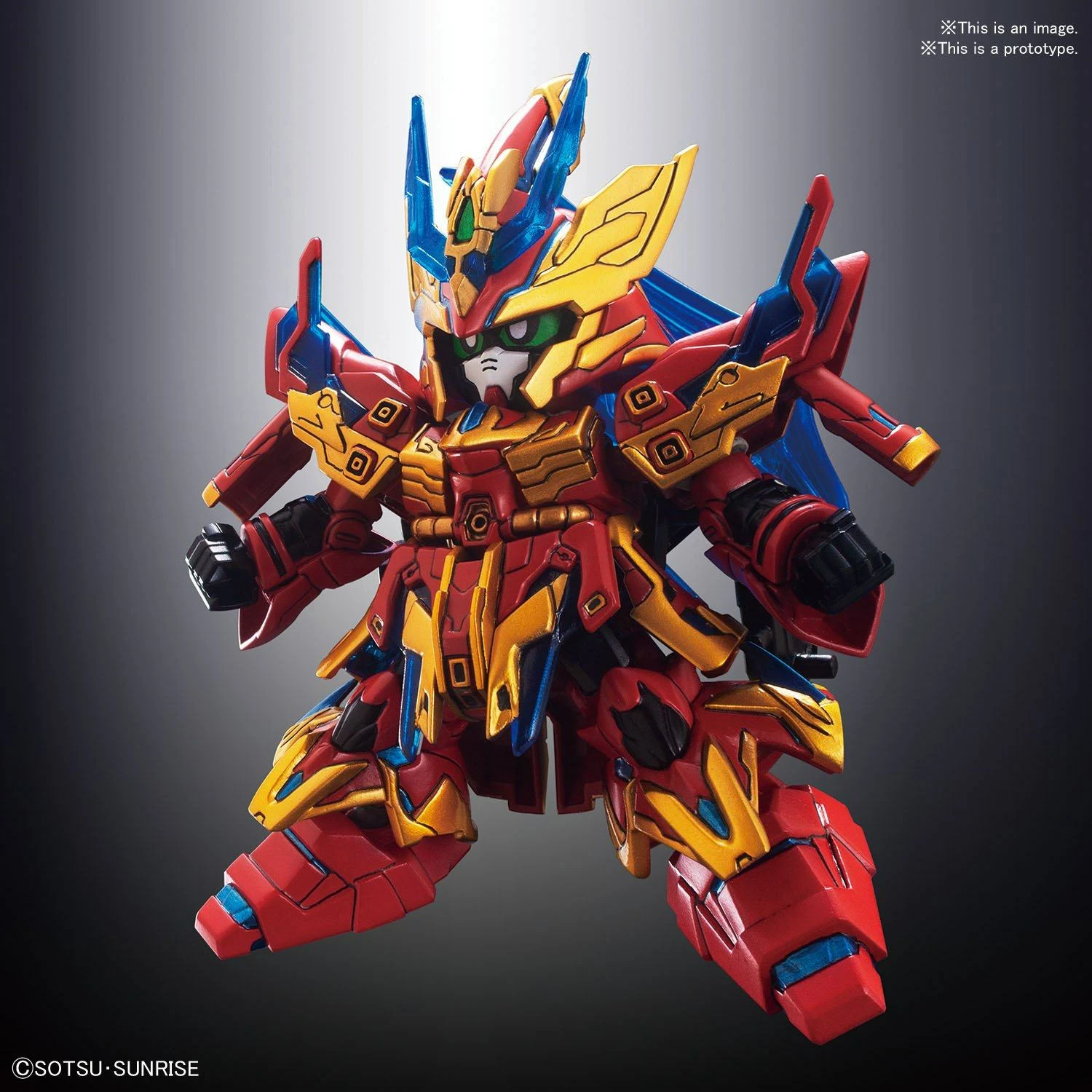 Soketsuden Zhang Liao Sazabi "SD Sangoku Soketsuden", Bandai SD 5 Soketsuden Zhang Liao Sazabi "SD Sangoku Soketsuden", Bandai SD - Image 3