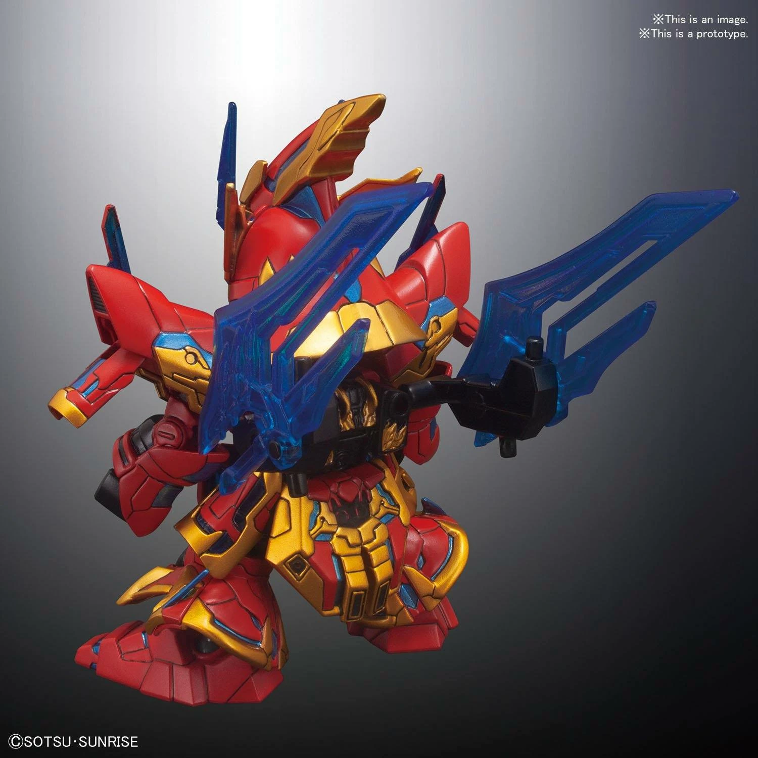 Soketsuden Zhang Liao Sazabi "SD Sangoku Soketsuden", Bandai SD 10 Soketsuden Zhang Liao Sazabi "SD Sangoku Soketsuden", Bandai SD - Image 8